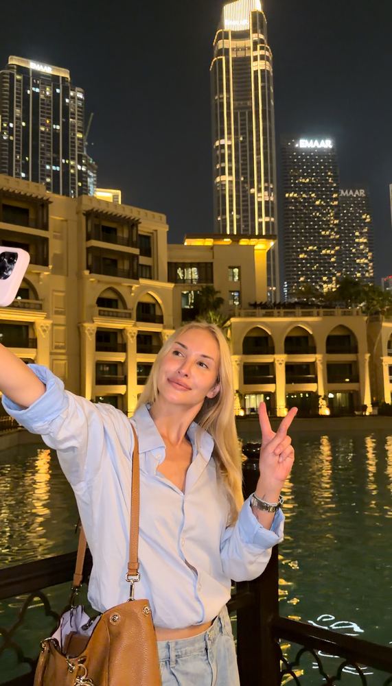 Julia Nefedova in Dubai